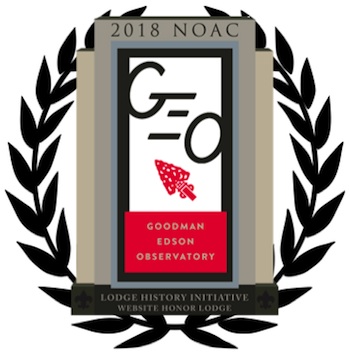 2018 GEO Lodge History Initiative Website Honor Lodge Website - Honor