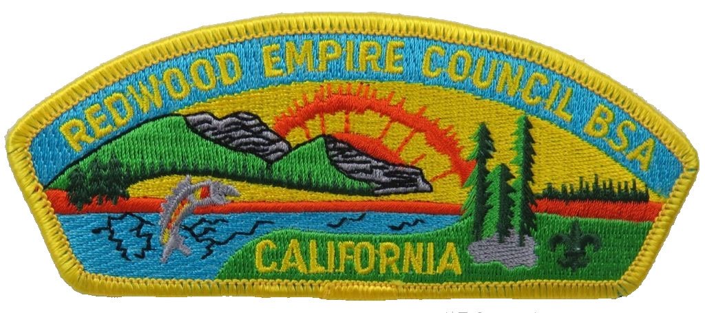 1st Redwood Empire Council Shoulder Patch 1st REC CSP