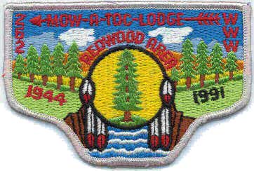 Mow-A-Toc Years of Service Flap Mow-A-Toc S21